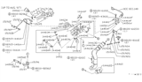 Diagram for 1987 Nissan 300ZX Turbocharger - 14411-21P22