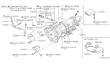 Diagram for Nissan 300ZX Dipstick - 31086-25P00