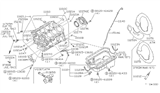 Diagram for Nissan 300ZX Oil Pan - 11110-01P01