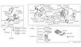 Diagram for 1984 Nissan 300ZX Seat Cushion - 87350-04P20