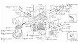 Diagram for 1988 Nissan 300ZX Valve Body - 31705-X8206