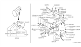 Diagram for 2000 Nissan Frontier Shift Fork - 32805-58S00