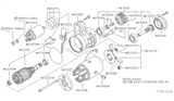 Diagram for Nissan 300ZX Starter Motor - 23300-21P00