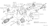 Diagram for 1986 Nissan 300ZX Starter Motor - 23300-21P00