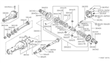 Diagram for 1987 Nissan 200SX Differential - 38310-P6000