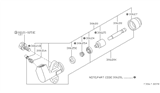 Diagram for 1984 Nissan 720 Pickup Clutch Slave Repair Kit - 30622-J2025