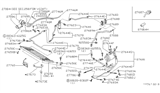 Diagram for 1989 Nissan 300ZX Ambient Temperature Sensor - 27710-21P00