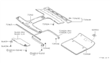 Diagram for 1988 Nissan 300ZX Sun Visor - 96401-21P06