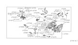 Diagram for 1987 Nissan 300ZX Blend Door Actuator - 27731-01P10