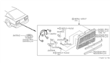 Diagram for 1986 Nissan 300ZX Tail Light - 26526-01P10