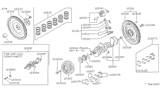 Diagram for 1985 Nissan 300ZX Crankshaft Pulley - 12303-V5021