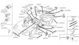 Diagram for 1986 Nissan 300ZX Relay Block - 24135-01P01