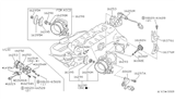 Diagram for 1985 Nissan 300ZX Throttle Position Sensor - 22620-V5011