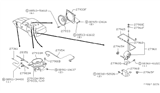 Diagram for 1987 Nissan 300ZX Antenna Cable - 28241-21P02