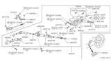 Diagram for 1987 Nissan 300ZX Steering Column - 48805-21P15