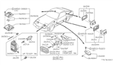 Diagram for Nissan Versa Headlight Bulb - 26734-89900