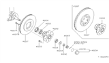 Diagram for 1987 Nissan 300ZX Brake Disc - 40206-03P13