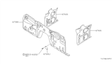 Diagram for 1988 Nissan 300ZX Dash Panels - 67600-01P00