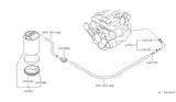 Diagram for 1985 Nissan 300ZX Vapor Canister - 14950-03P01