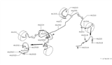 Diagram for 1985 Nissan 300ZX Brake Line - 46210-01P01