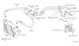 Diagram for 1984 Nissan 300ZX Oil Cooler - 21305-07P01