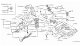 Diagram for 1984 Nissan 300ZX Fuel Level Sensor - 25060-17P11