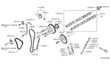 Diagram for 2012 Nissan Altima Exhaust Valve - 13202-9N00A