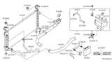 Diagram for 2012 Nissan Altima Oil Cooler - 21606-ZX50A