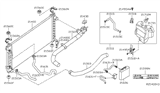 Diagram for Nissan Altima Transmission Oil Cooler - 21606-ZX50A