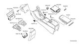 Diagram for 2010 Nissan Altima Cup Holder - 68430-JA00A