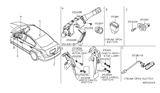 Diagram for 2007 Nissan Altima Cruise Control Switch - 25550-JA03B