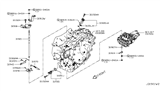 Diagram for Nissan Pathfinder Vehicle Speed Sensor - 31935-1XF00