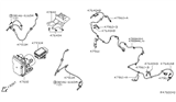 Diagram for Nissan Altima Brake Fluid Pump - 47660-ZX00B