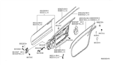 Diagram for 2010 Nissan Altima Door Check - 80430-ZX60A