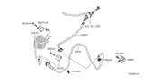 Diagram for 2008 Nissan Altima Clutch Hose - 30850-JA000