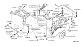 Diagram for Nissan Spindle - 43018-ZX00B