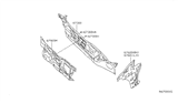 Diagram for 2007 Nissan Altima Dash Panels - 67600-JA030