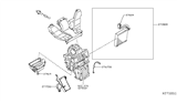 Diagram for 2016 Nissan NV Evaporator - 27280-3LM0B