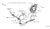 Diagram for 2017 Nissan NV A/C Hose - 92471-9SH0A