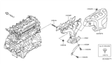 Diagram for Nissan Cube Exhaust Hanger - 14014-EN20A