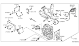 Diagram for 2016 Nissan NV Blower Motor - 27226-9SH0C