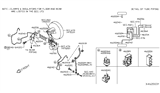 Diagram for Nissan NV Brake Line - 46240-9SF0A