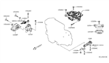 Diagram for 2017 Nissan NV Engine Mount - 11360-9SF0A