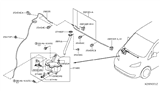 Diagram for Nissan Versa Washer Pump - 28920-JA00A