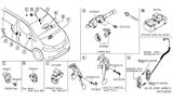 Diagram for Nissan NV Dimmer Switch - 25560-1HL6A