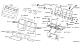 Diagram for 2018 Nissan NV Seat Cushion - 88300-3LN9B