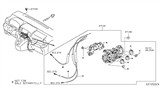 Diagram for 2020 Nissan NV Blower Control Switches - 27510-3LM5A