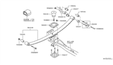 Diagram for 2017 Nissan NV Leaf Spring - 55020-9SG0A