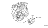 Diagram for 2016 Nissan NV Alternator - 23100-3LN0A