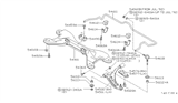 Diagram for 1993 Nissan Sentra Control Arm - 54501-69Y10